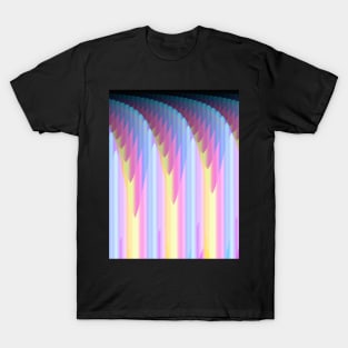 Geometric Futures #11 - Pattern Modular Synth Glitch Artwork T-Shirt